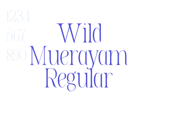 Wild Muerayam Regular