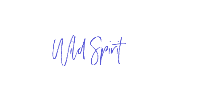 Wild Spirit Font