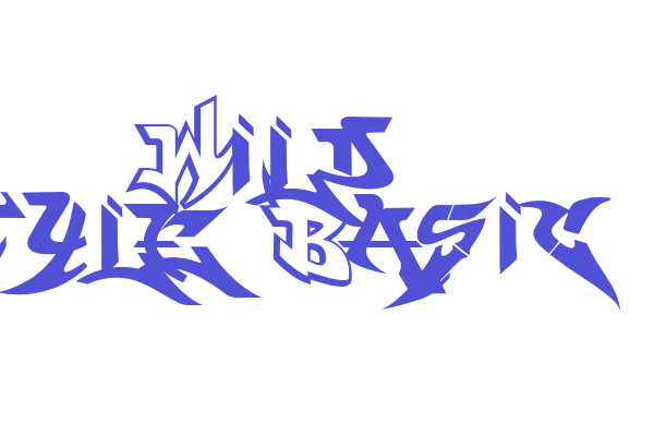 Wild Style_Basic Font Download