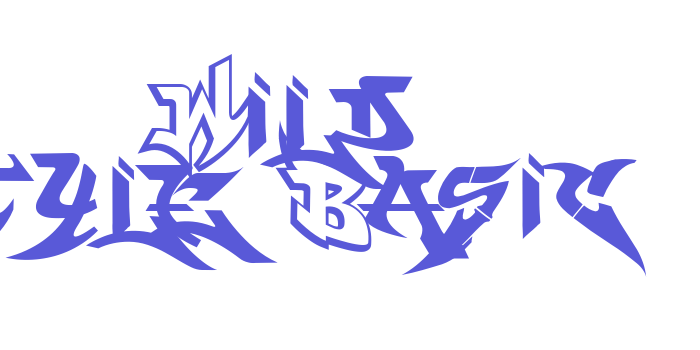 Wild Style_Basic Font Download