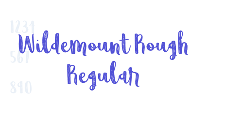 Wildemount Rough Regular-font-download