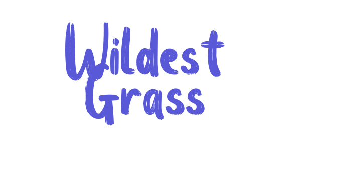 Wildest Grass Font Download