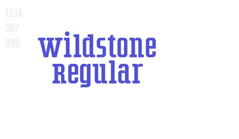 Wildstone Regular-font-download