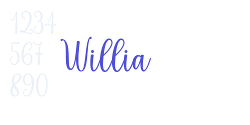 Willia-font-download