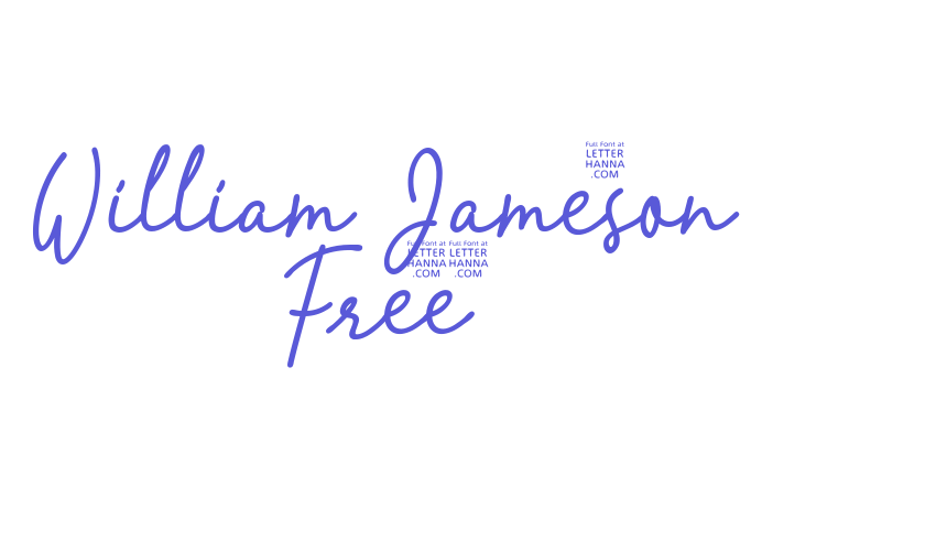 William Jameson Free Font