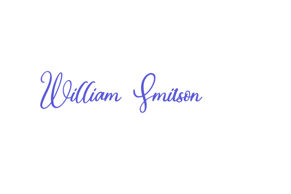 William Smitson Font