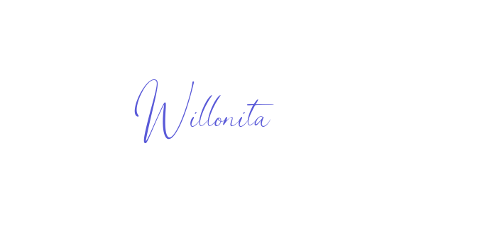 Willonita Font Download