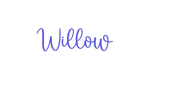 Willow Font Download