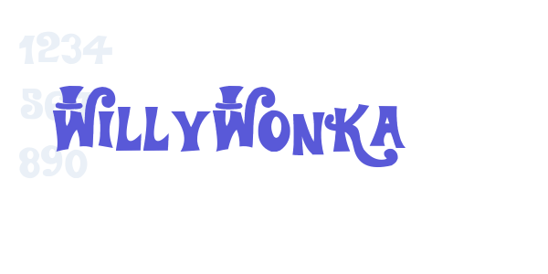 WillyWonka font