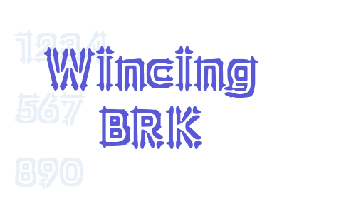 Wincing BRK Font Download