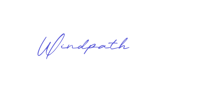 Windpath Font