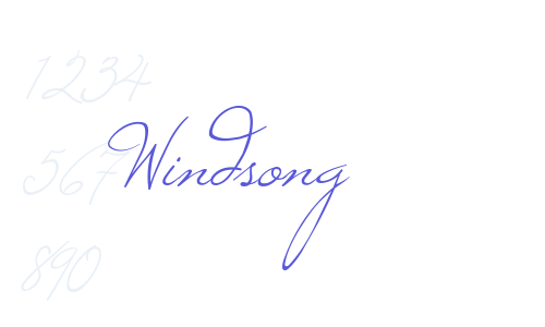 Windsong Font