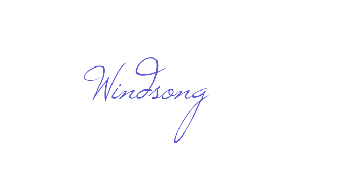 Windsong Font