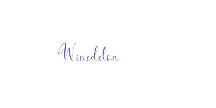 Winedelon Font Download