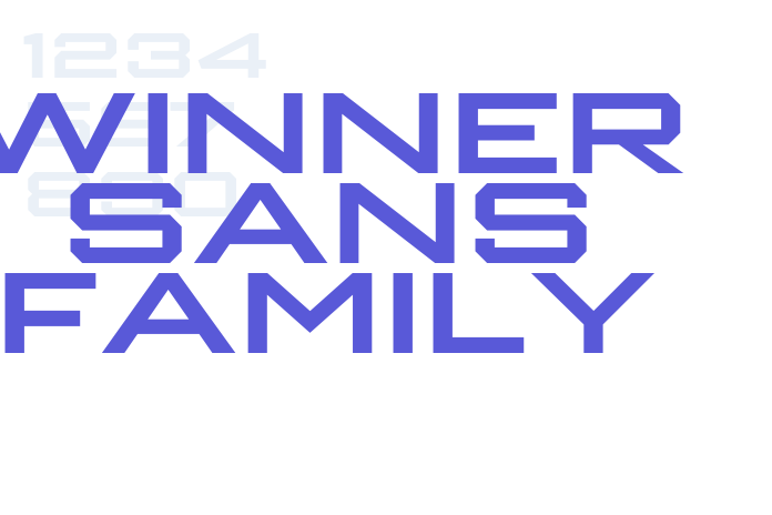 Winner Sans Family font