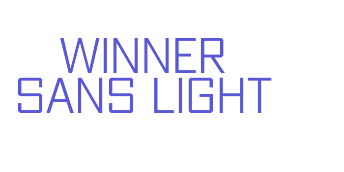 Winner Sans Light Font Download