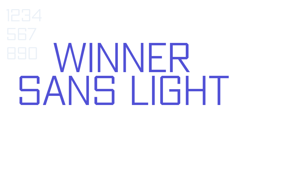 Winner Sans Light-font-download