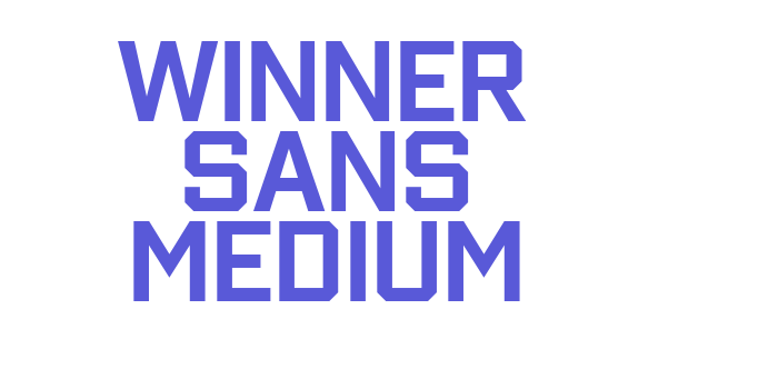 Winner Sans Medium Font Download