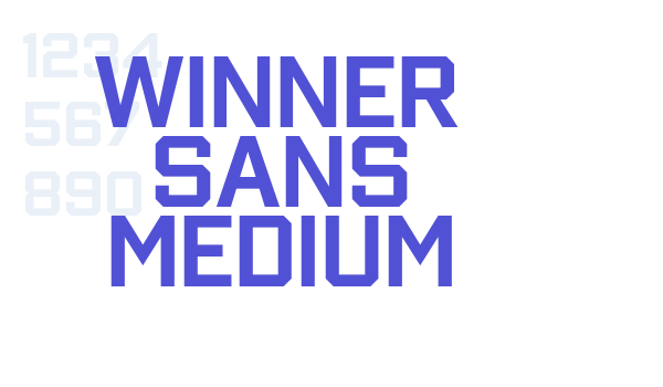 Winner Sans Medium font download