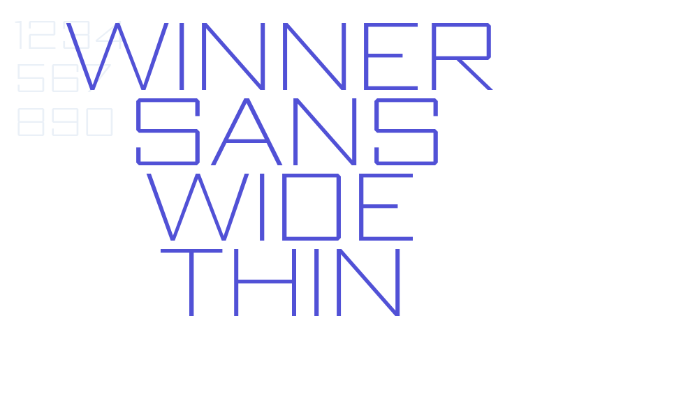 Winner Sans Wide Thin-font-download