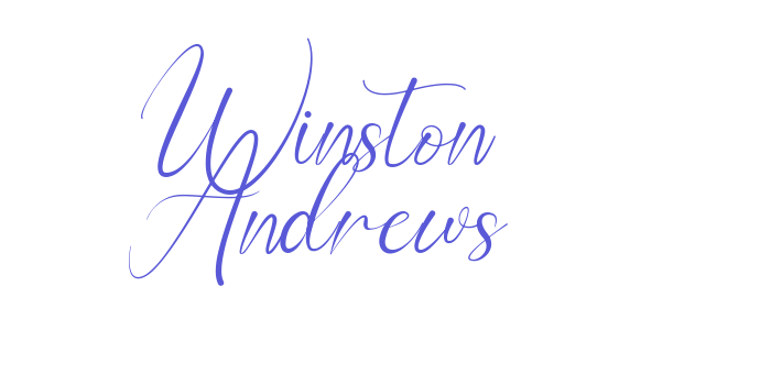 Winston Andrews Font Download