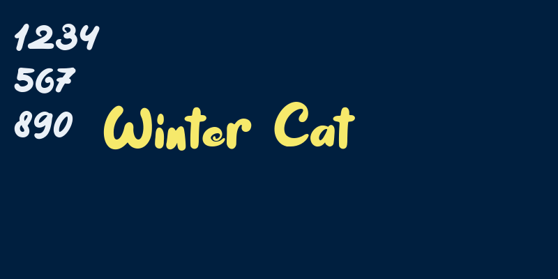 Winter Cat