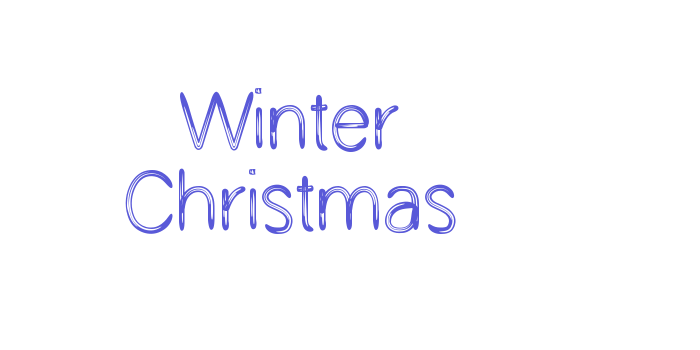 Winter Christmas Font Download