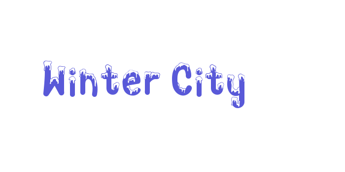 Winter City Font