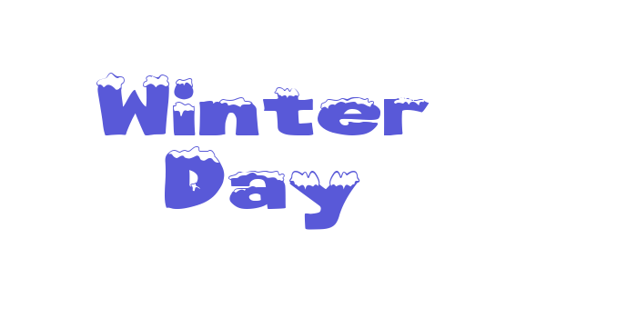 Winter Day Font Download