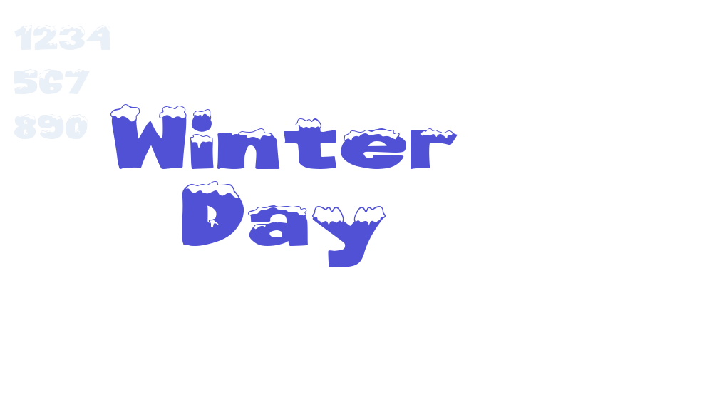 Winter Day-font-download