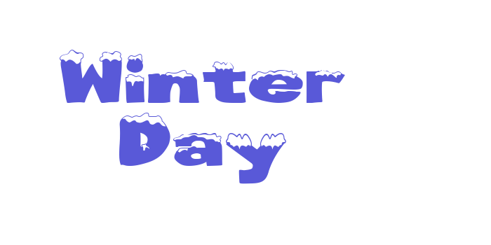 Winter Day Font