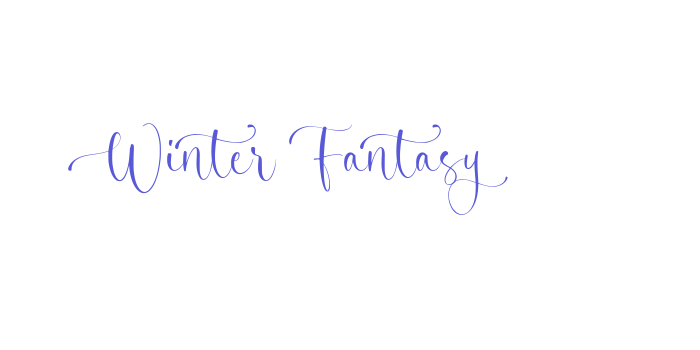 Winter Fantasy Font Download