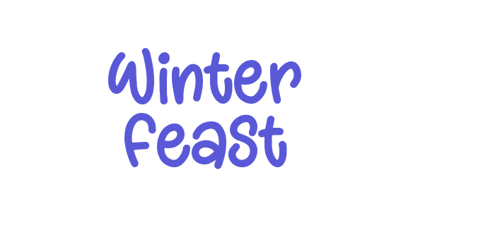 Winter Feast Font