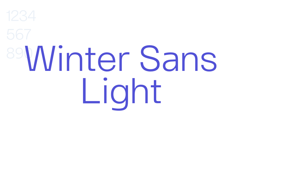 Winter Sans Light-font-download