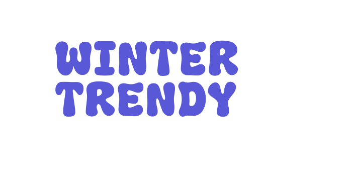 Winter Trendy Font Download