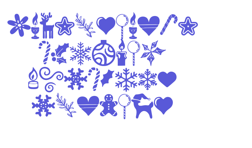 Winterlight Symbols PERSONAL Regular Font