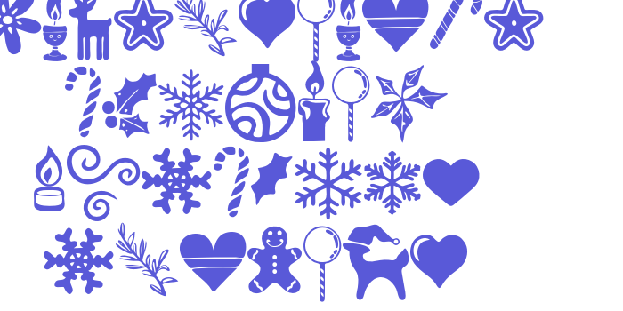 Winterlight Symbols PERSONAL Regular Font