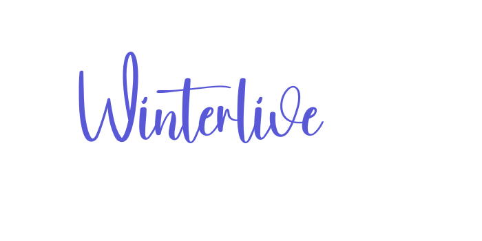 Winterlive Font Download