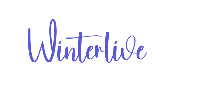 Winterlive Font