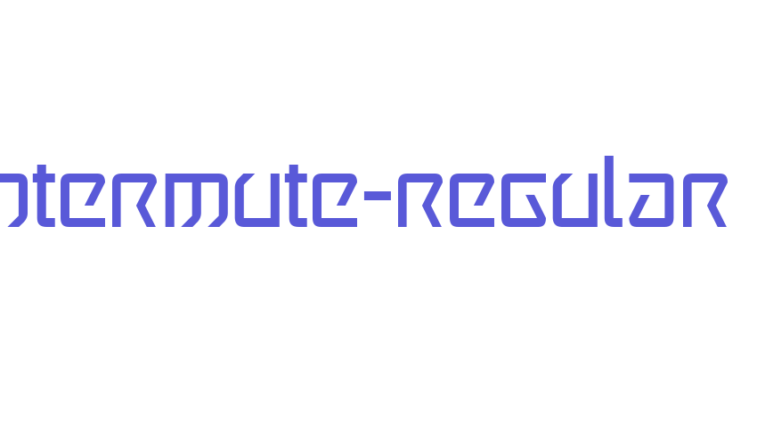 Wintermute-Regular Font Download