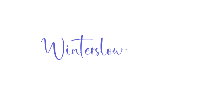 Winterslow Font Download