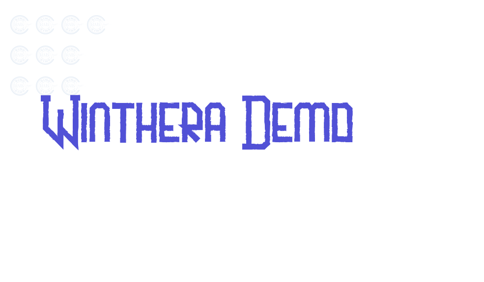 Winthera Demo-font-download