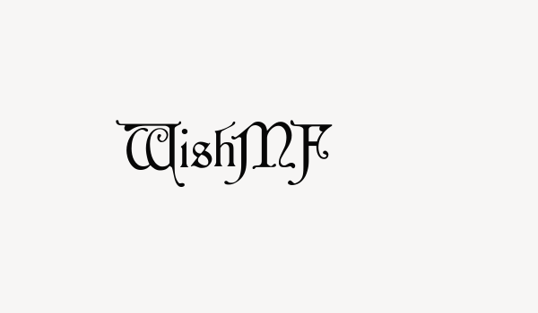 WishMF Font