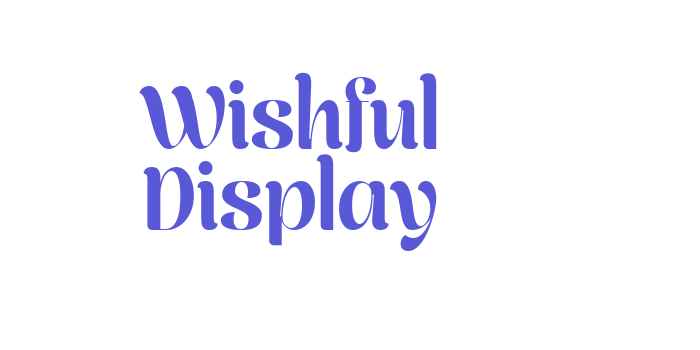 Wishful Display Font Download