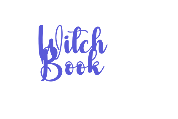 Witch Book Font