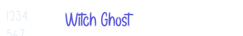 Witch Ghost font