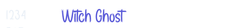 Witch Ghost font