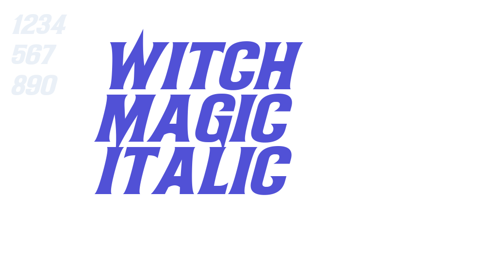 Witch Magic Italic-font-download