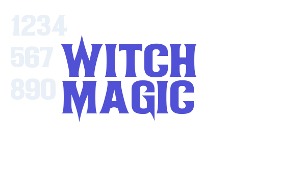 Witch Magic font download