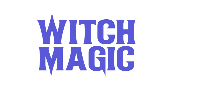 Witch Magic Font